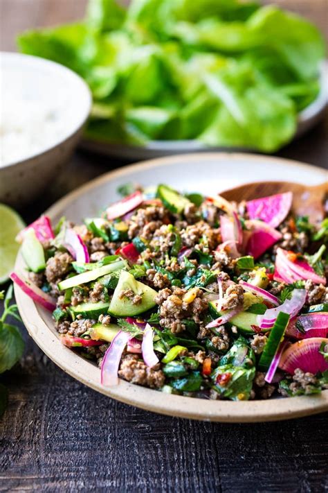 Thai Larb Salad | Feasting At Home