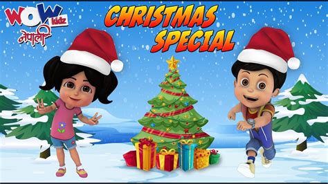 Christmas Special | Vir the robot boy | Nepali Cartoon | Nepali Story for Kids | Wow Kidz Nepali ...