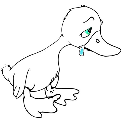 Ugly Duckling Drawing | Free download on ClipArtMag