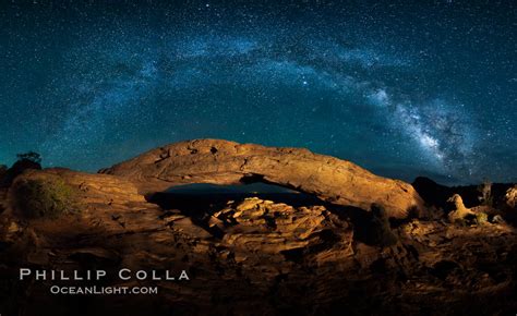 Mesa Arch Sunrise and Night under the Milky Way, Canyonlands National Park, Utah – Natural ...