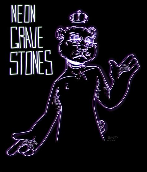 -Neon Gravestones- by superwholock99 on DeviantArt