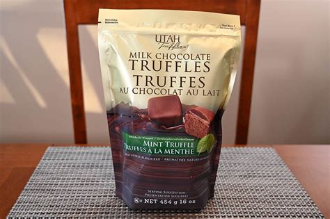 Costco Utah Truffles Mint Milk Chocolate Truffles Review - Costcuisine