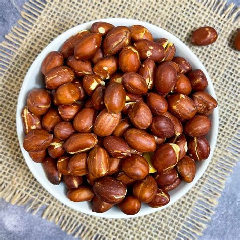 Air Fryer Roasted Peanuts - Indian Veggie Delight