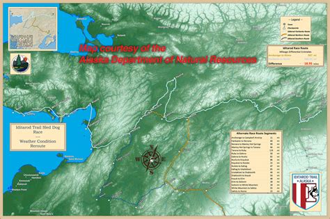 Race Map – Iditarod