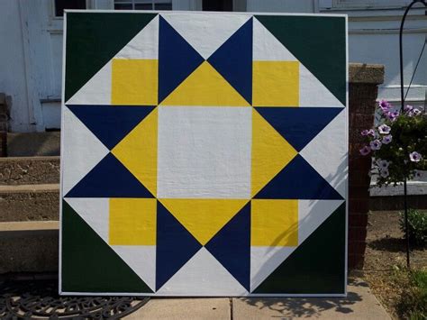 Morning star barn quilt | barn quilts | Pinterest