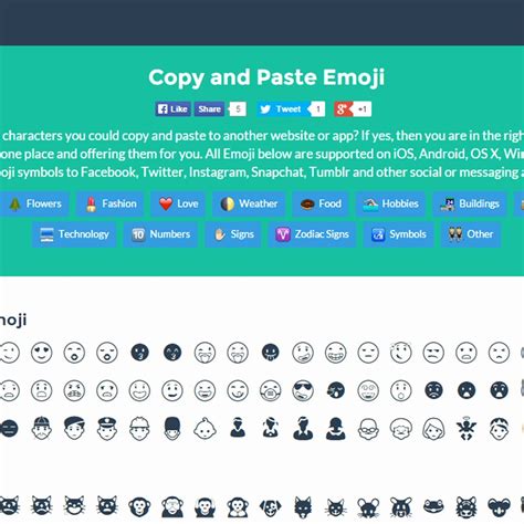 30 Free Emoji Copy and Paste | Example Document Template