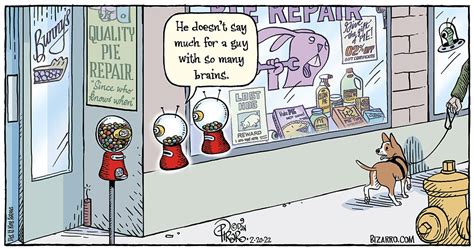 Pie Eyed — Bizarro | Naked Cartoonist