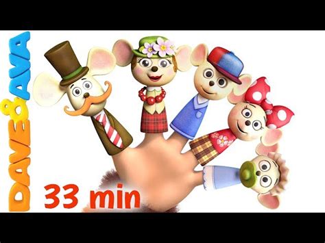 Finger Family | Nursery Rhymes: Daddy Finger Song and More Childrens Songs from Dave and Ava ...