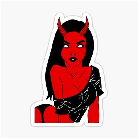 "She Devil" Sticker for Sale by NickKoolaid | Redbubble