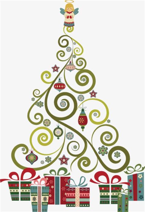 Creative Christmas Tree PNG Images, Tree Clipart, Design, Creative PNG Transparent Background ...