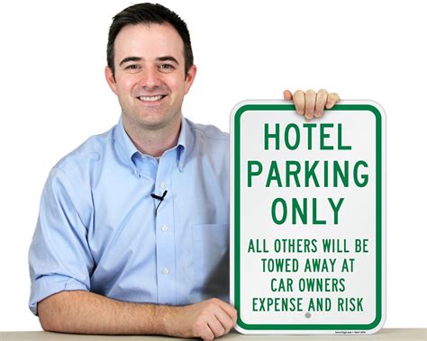 Hotel Parking Signs | Motel Parking Signs