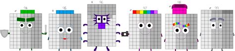 Fanmade Numberblocks (94-99) by BrendantheToon on DeviantArt