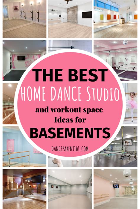 The Best Home Dance Studio and Work Out Space Ideas for Basements!