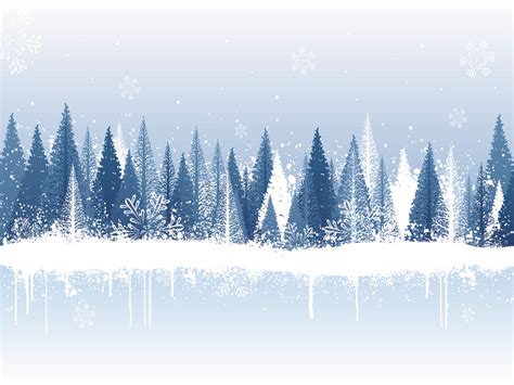 Winter White Snow PPT Backgrounds, Winter White Snow ppt photos, Winter ...