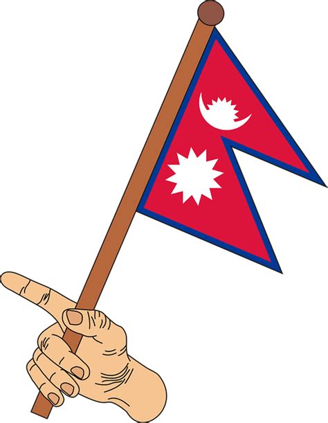 Download Flag, Nepal, The Flag Of Nepal. Royalty-Free Vector Graphic ...