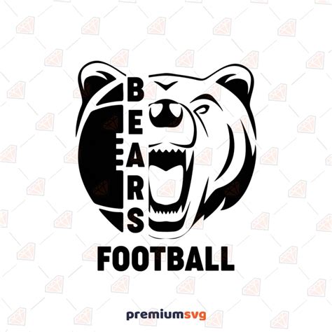 Chicago Bears Football SVG, Chicago Bears Instant Download | PremiumSVG