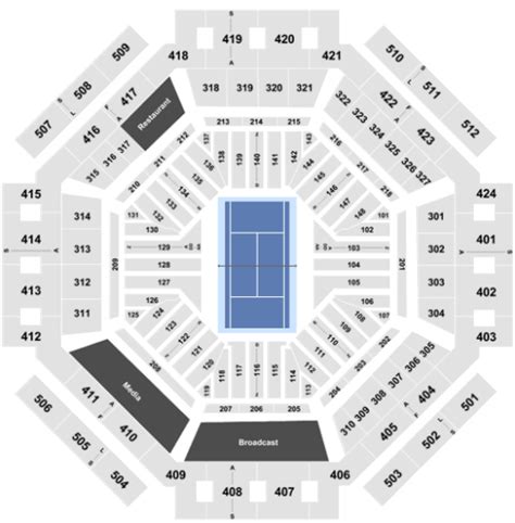 Indian Wells Tennis Garden Map | Fasci Garden