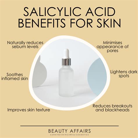 Salicylic Acid Benefits & Uses for Skin | Skin advice, Skin care toner ...