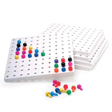 Peg Boards and Pegs - Pack of 5 CD52440 | Primary ICT