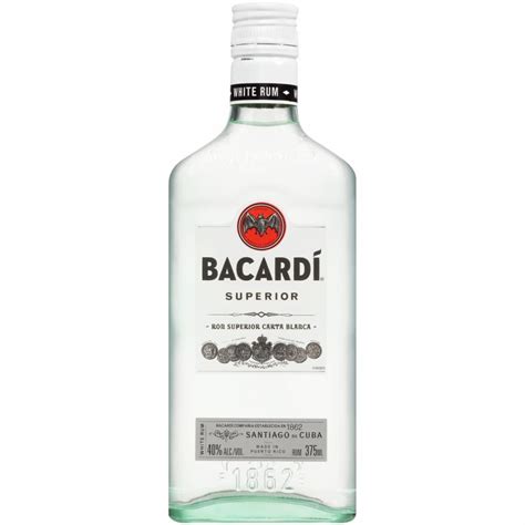 BACARDI SUPERIOR 375ML - Mesa Liquor