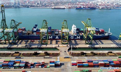 Tianjin Port sets new record of 18.35 million TEU for container throughput in 2020 - Global Times