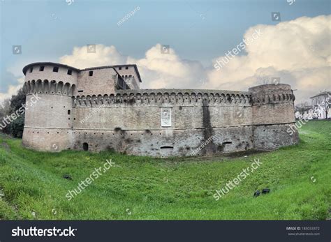 Rocca Di Ravaldinocaterina Sforza Castle Forli Stock Photo 185033372 ...