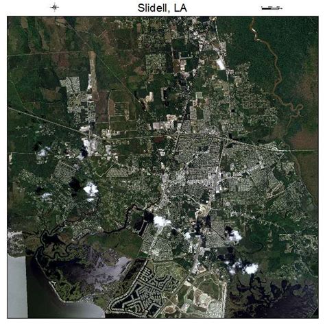 Aerial Photography Map of Slidell, LA Louisiana