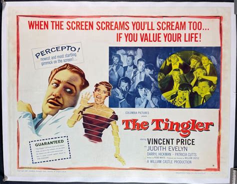 TINGLER, Original Vintage Linen-Backed Horror Movie Poster - Original ...