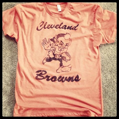 Throwback to the Cleveland Browns elf mascot | Nfl shirts, Cleveland ...