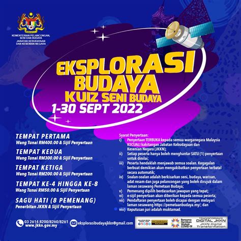 EKSPLORASI BUDAYA: KUIZ SENI BUDAYA