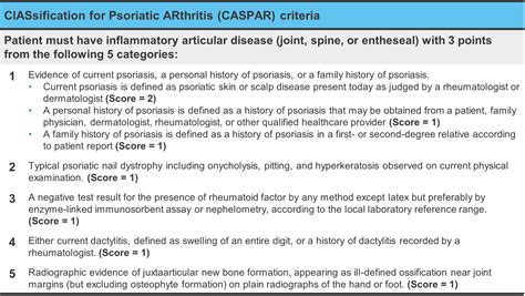 How to diagnose and classify psoriatic arthritis