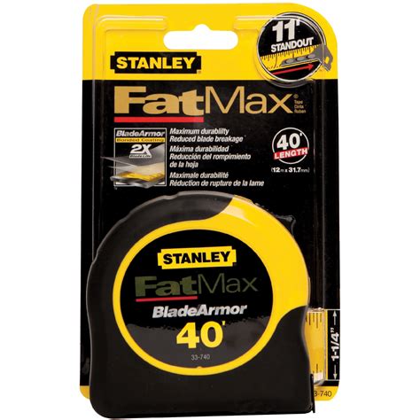 40-ft Stanley FATMAX Tape Measure | Bulldog Fasteners