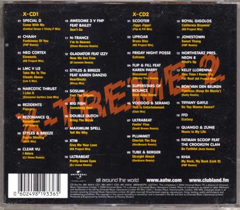 Compilation – Clubland X-Treme 2 – 2 CD | Eurodance 90 CD shop