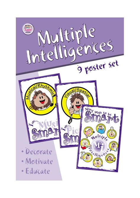 Multiple Intelligences Poster Set (All Grades) - Kagan Australia