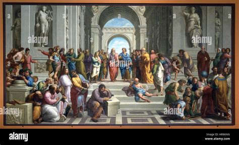 The School of Athens Stock Photo - Alamy