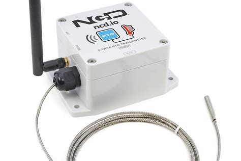 Industrial IoT Wireless RTD Temperature Sensor - NCD Store