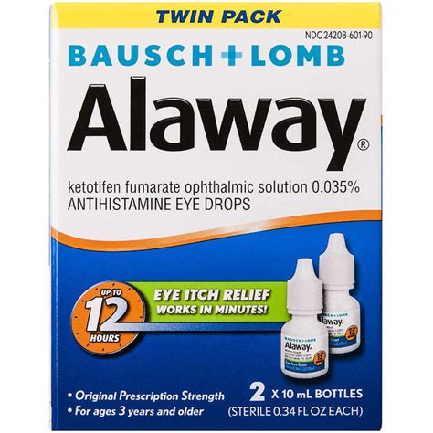 Bausch + Lomb Alaway Antihistamine Allergy Eye Drops UK — Kingdom States