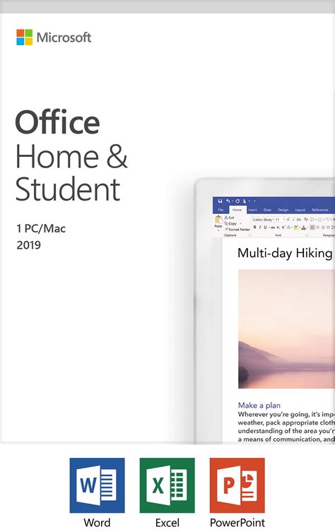 Buy Microsoft Office Home and Student 2019 | 1 device, Windows 10 PC ...