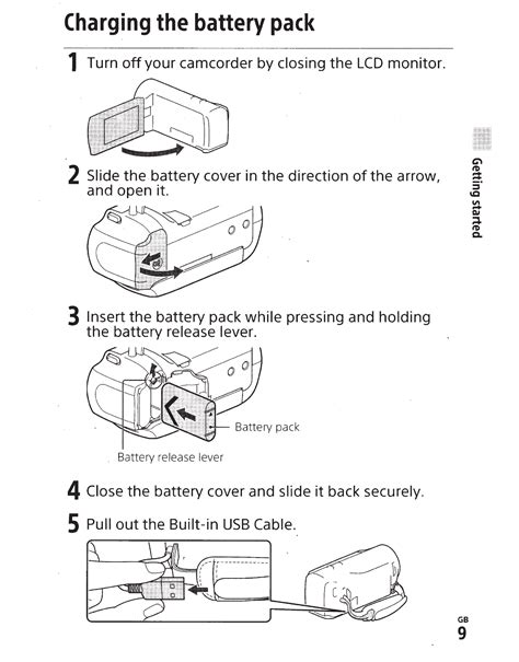 Sony Handycam Hdr Cx405 Operating Manual 1003138 User