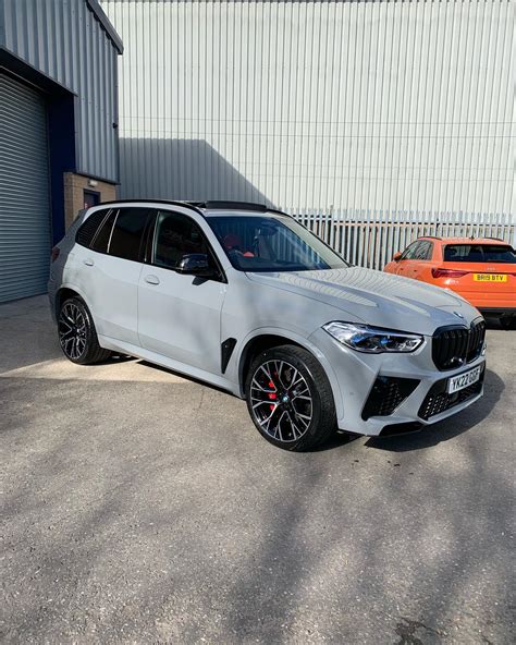 PPF and ceramic coating installed on Nardo Grey BMW X5M - Go-Tints ...