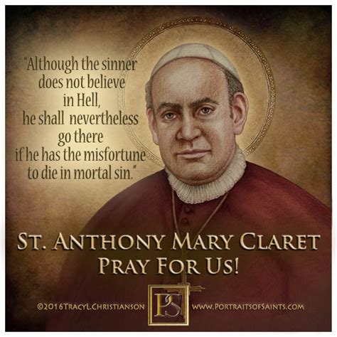 Happy Feast day Saint Anthony Mary Claret... - Portraits of Saints