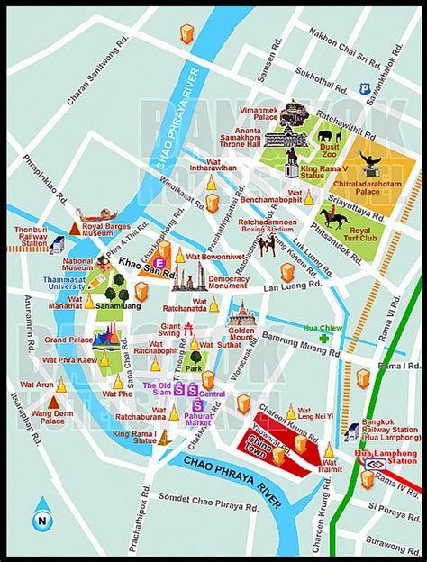 City Walking Tours Bangkok Tourist Map, Bangkok Attractions, Bangkok Shopping, Bangkok City ...