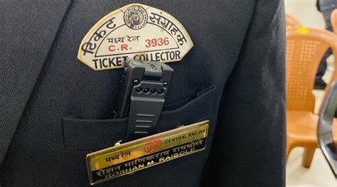 Mumbai train ticket collectors given body cameras, QR code facility to accept fines | Mumbai ...