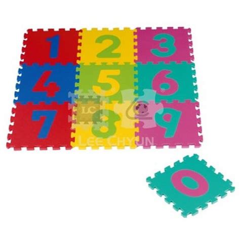 Foam Mats Number Puzzle 10 Piece | Mats | Baby Bunting AU