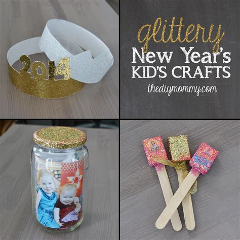 Make Glittery New Year’s Kid’s Crafts – On The News!