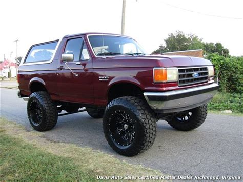 1987 Ford Bronco XLT Lifted 4X4 3/4 Ton 8 Lug Converted