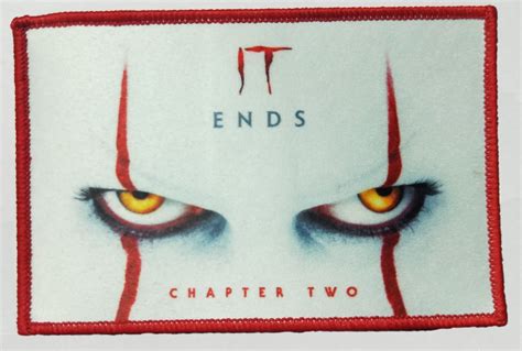 IT Chapter 2 Pennywise 2019 UK Quad Poster Patch Bill | Etsy