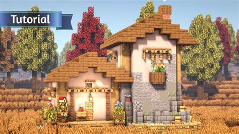 Minecraft : How to build a Cute Terracotta House - YouTube