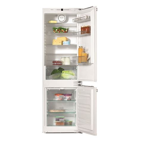 Miele KFN37232iD 56cm Wide Frost Free 70-30 Integrated Upright Fridge Freezer - White ...