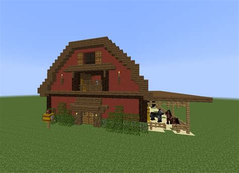 Minecraft Barn Ideas Step By Step